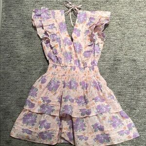 Pinch pink and purple mini dress